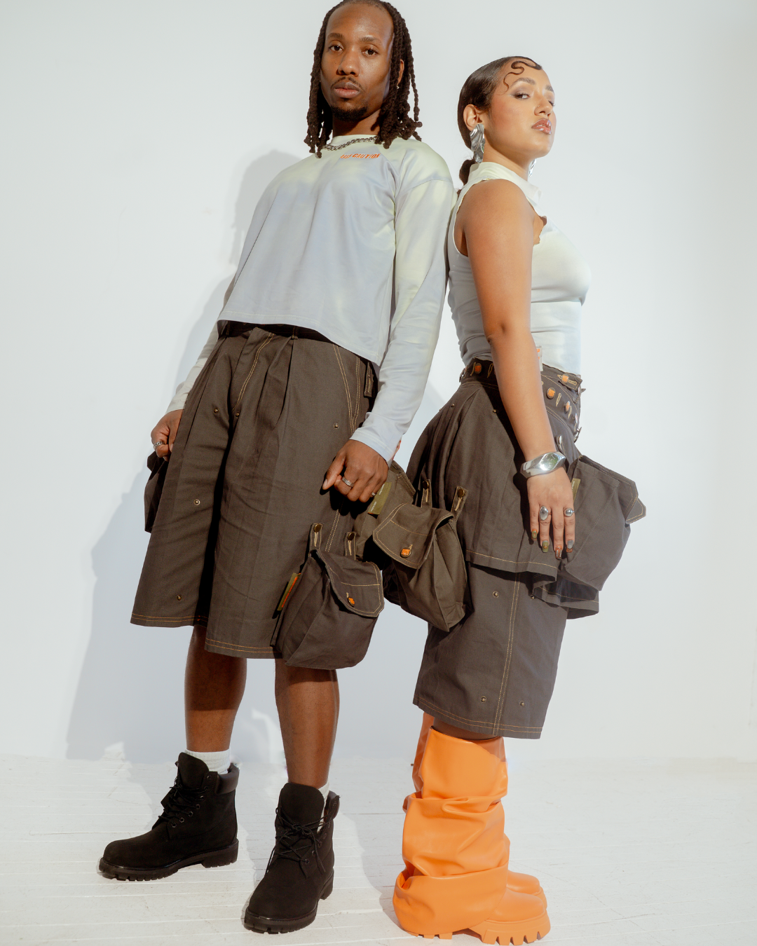 No Cargo Cargo Shorts